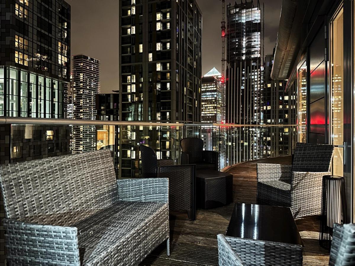 Stylish Apartment In Canary Wharf London Eksteriør bilde