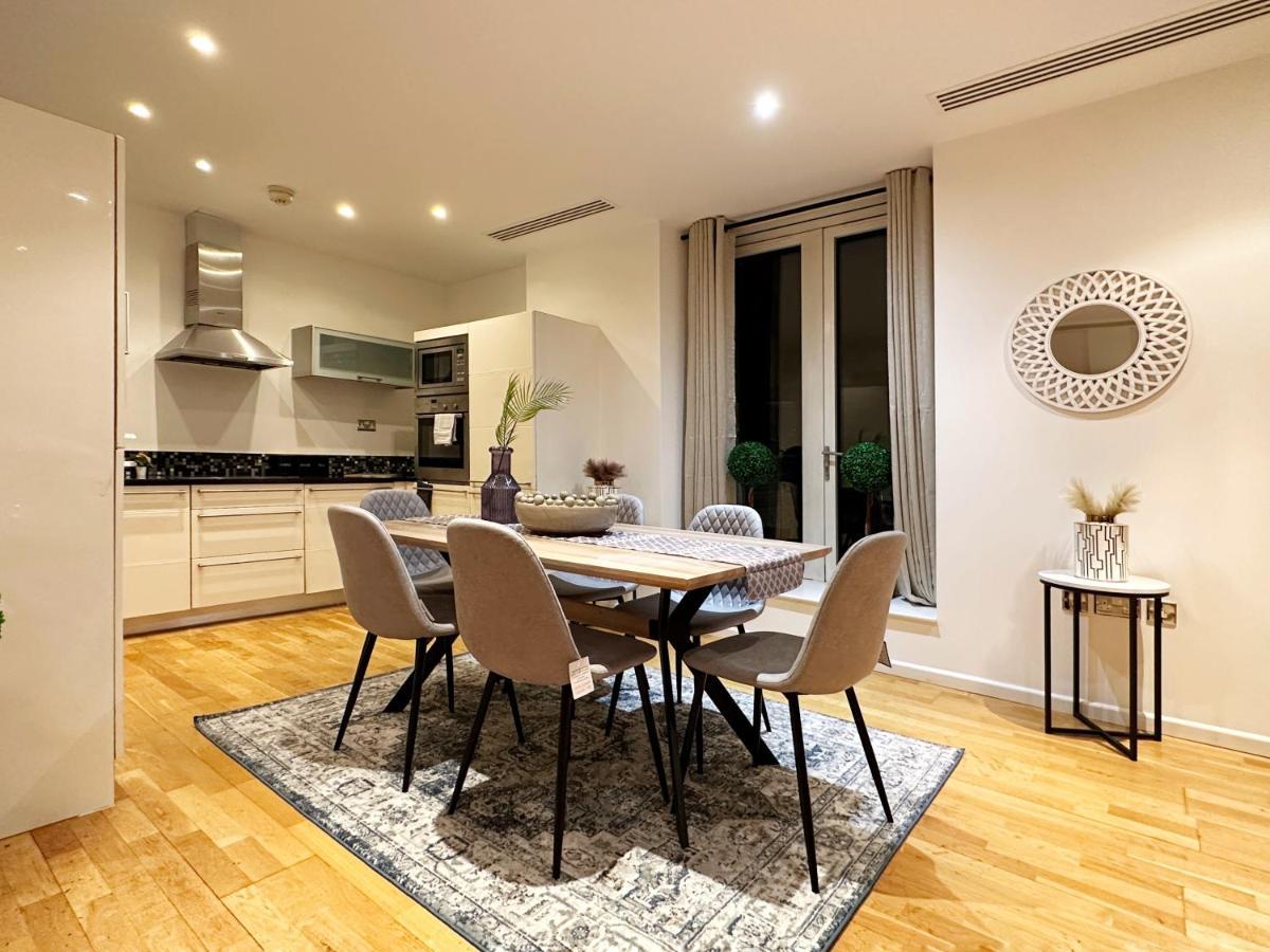Stylish Apartment In Canary Wharf London Eksteriør bilde