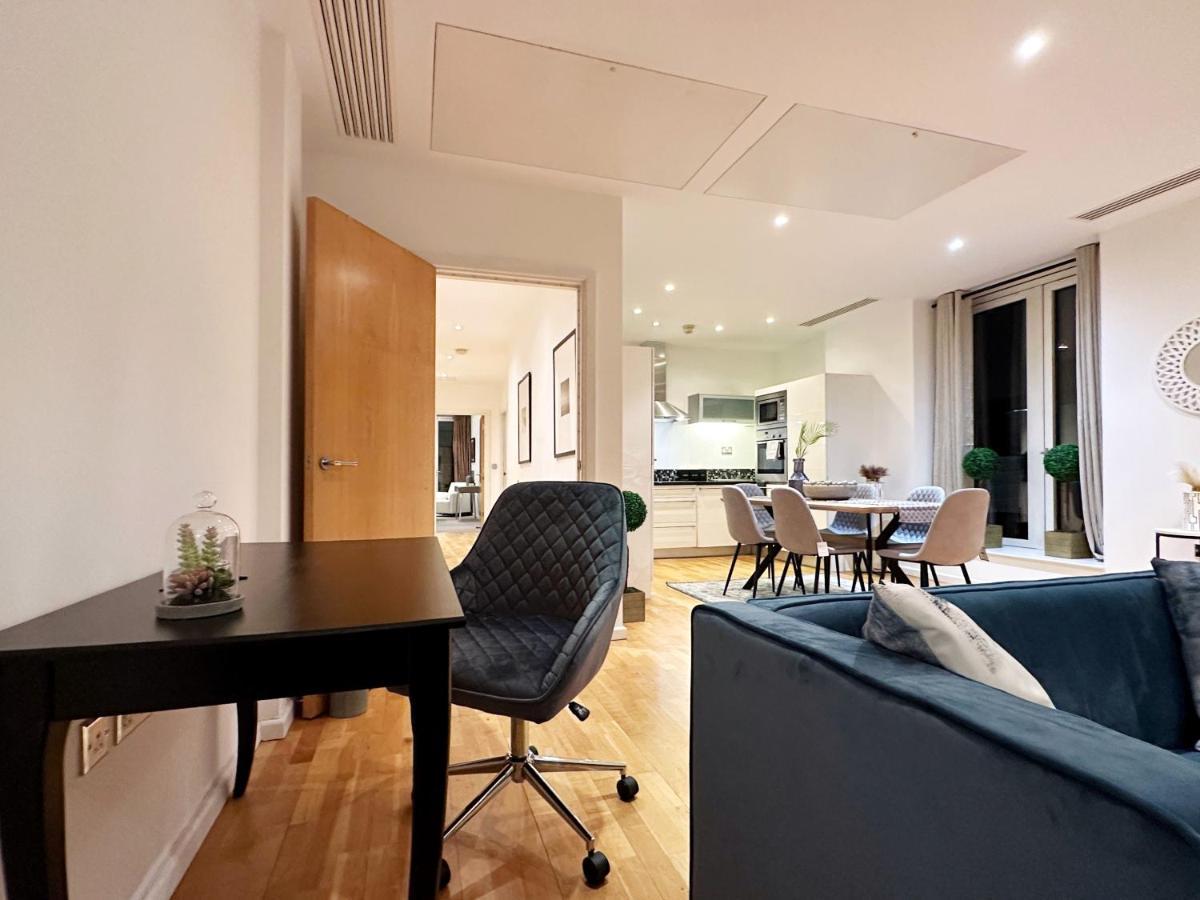 Stylish Apartment In Canary Wharf London Eksteriør bilde