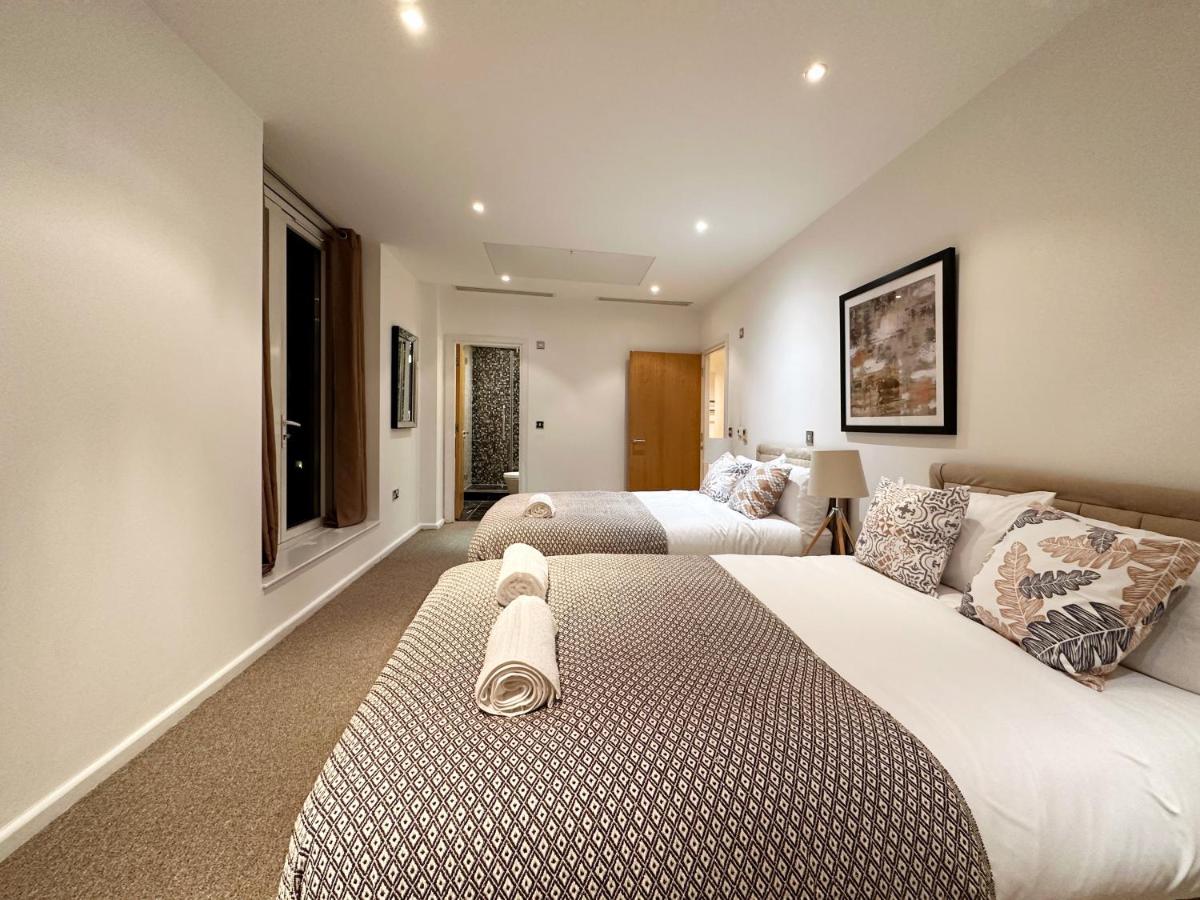 Stylish Apartment In Canary Wharf London Eksteriør bilde